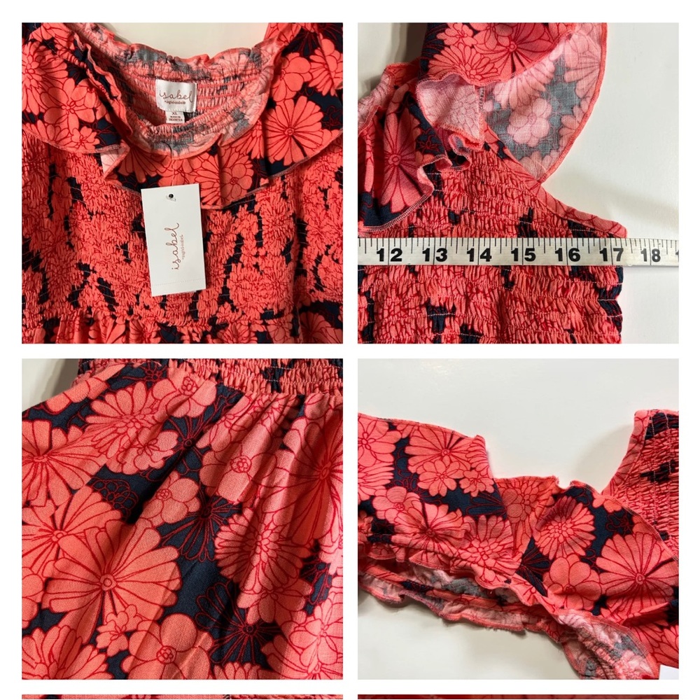 Women’s Coral Maternity  Top Size XL - Picture 3 of 3